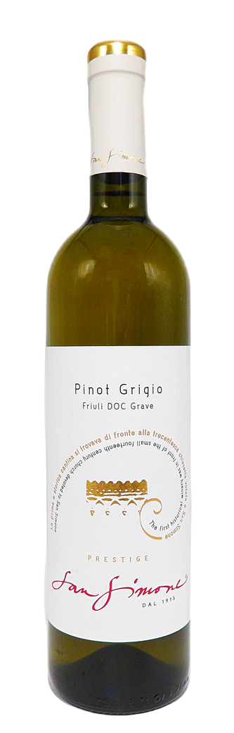 Pinot Grigio, 2024, Prestige by San Simone in Friuli