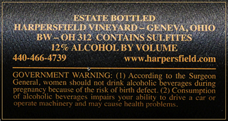 Pinot Noir Clos Mes Amis 2019 Harpersfield label