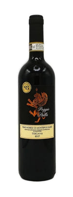 Six Vino Nobile in a Wooden Box by Poggio Stella - Wines From Italy