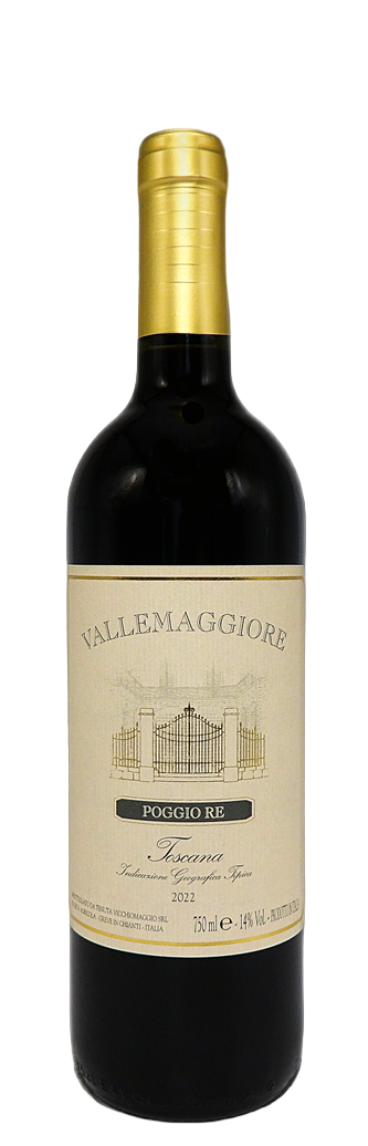 Poggio Re, 2022, 100% Cabernet by Villa Vallemaggiore