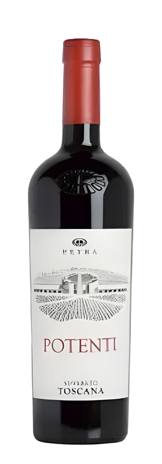 Potenti 2021 Cabernet Sauvignon by Petra in Maremma Tuscany