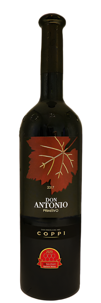 Primitivo, 2017 Don Antonio By Coppi Winery, Puglia, Italy