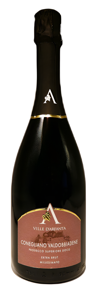 Prosecco Superiore DOCG 2023 Conegliano Valdobbiandene Extra Brut by Ville D' Arfanta
