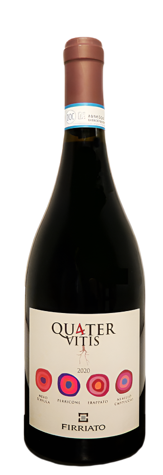 Quater Vitis Rosso, 2020 Igt Terre Siciliane by Firriato