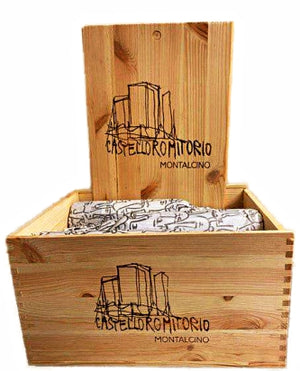 
            
                Load image into Gallery viewer, ROMITO TOSCANA IGT, 2018, Castello  Romitorio, 6 in Wooden Box,93 Pts JS - Wines From Italy
            
        