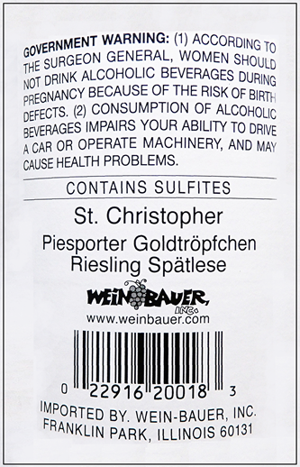 Riesling Spatlese, 2025 Piesporter Goldtropfchen, St Christopher label