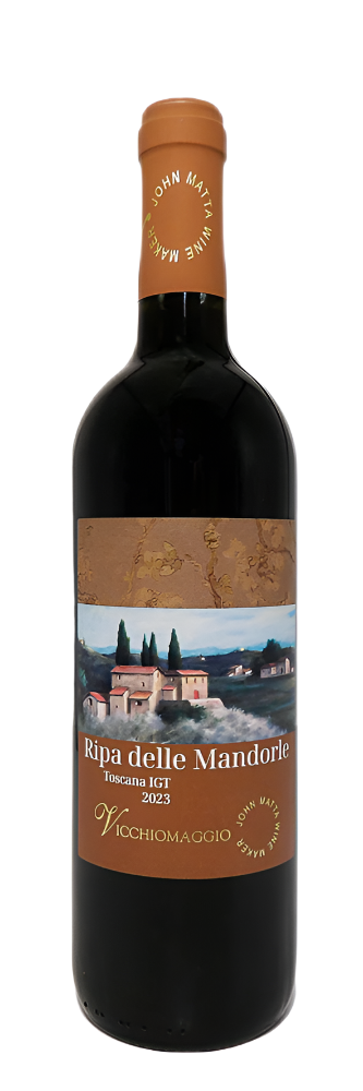 Ripa delle Mandorle Tuscan Blend, 2023 by Vicchiomaggio