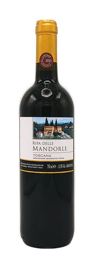 Ripa delle Mandorle Tuscan Blend, 2021 by Vicchiomaggio - Wines From Italy