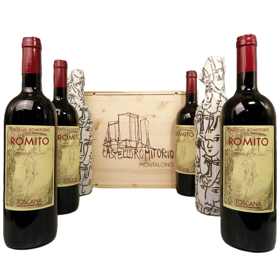 Romito Toscana 6 btls in a Wooden Box