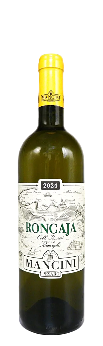 Roncaga Bianco, Colli Pesaresi 2024, By Mancini in Le Marche
