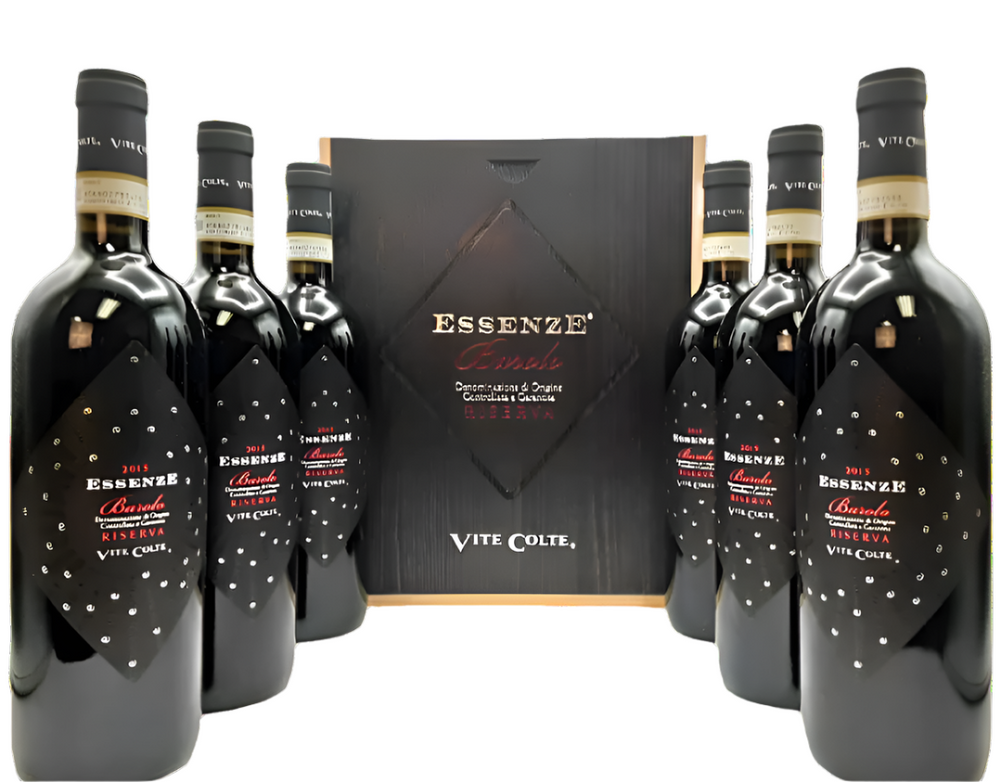 Barolo 2015 Riserva 6 Btls in a Wooden Box by Vite Colte