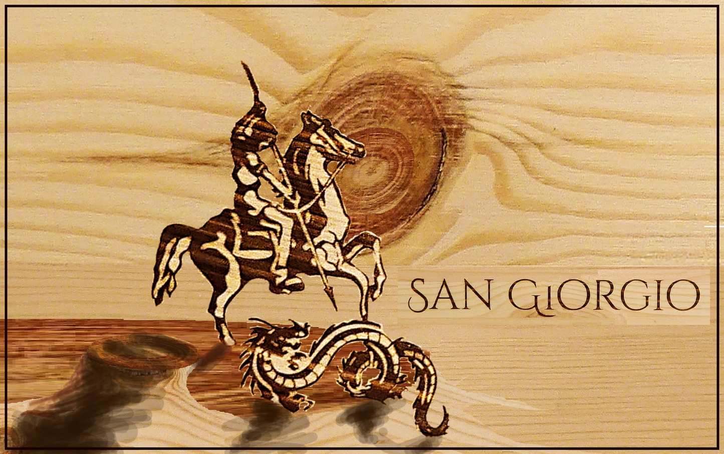 San Giorgio Name on Revised Wine Box Art