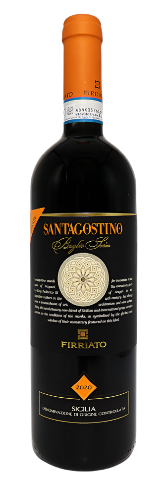 Santagostino Rosso 2020 Red Blend by Firiato in Sicily