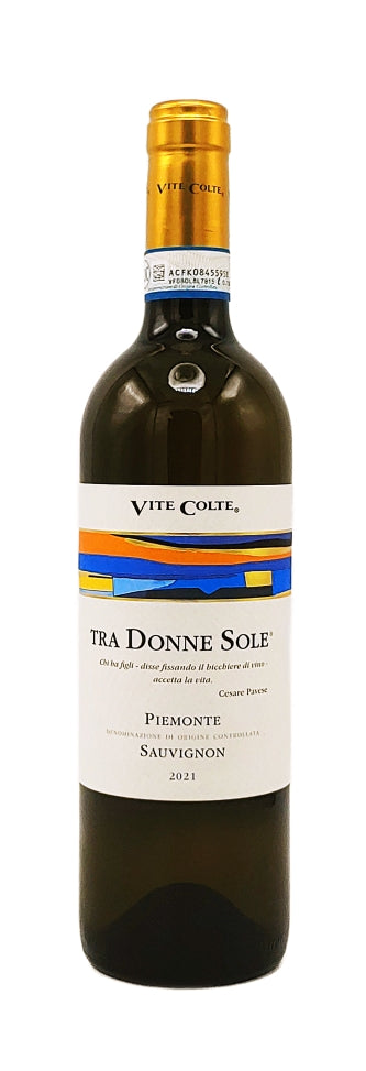 Sauvignon Blanc, 2021 Tra Donne Sole, by Vite Colte in Piedmont, 90 Pts JS - Wines From Italy