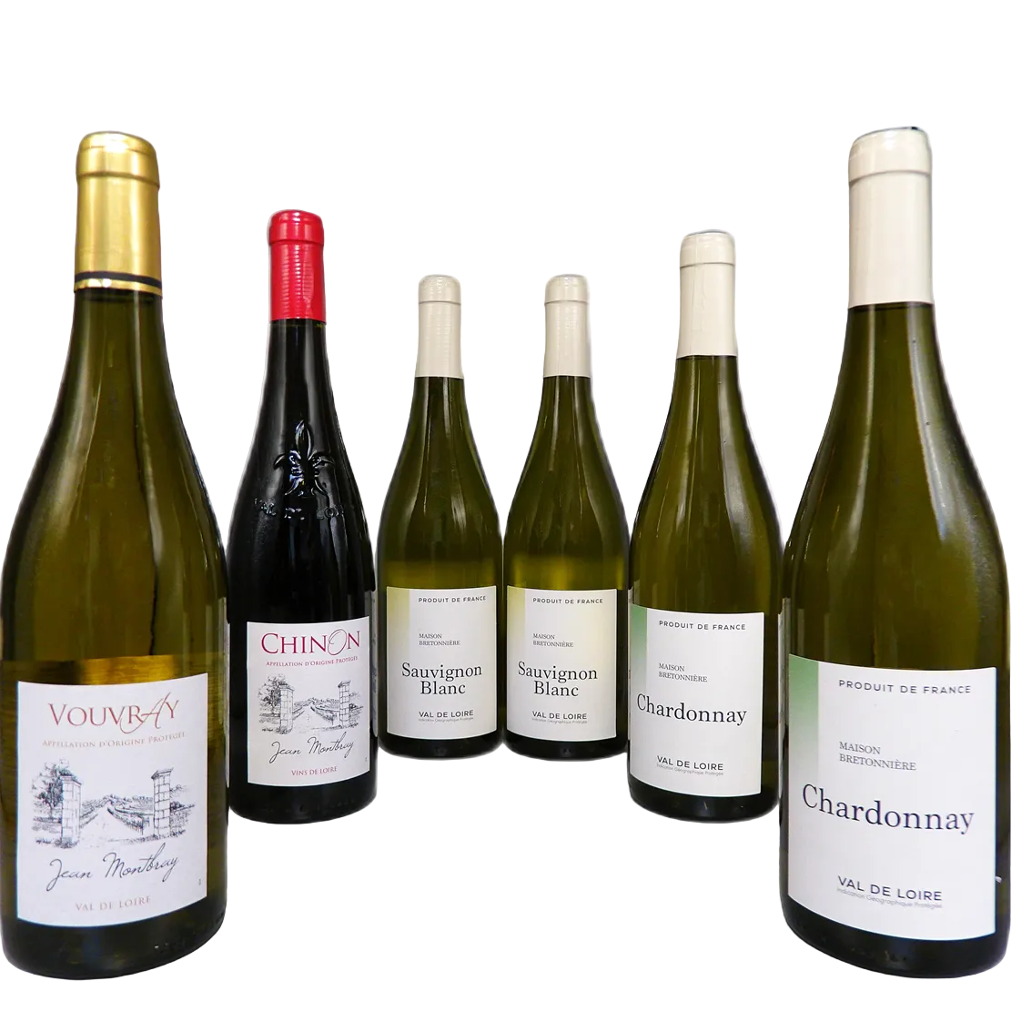 Loire Vally Selection Six bottles, Wines From France