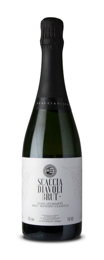 Sparkling Brut, Champagne Method, by Scacciadiavoli in Umbria, 91 Pts W/E - Wines From Italy