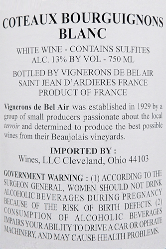 Sparkling Brut Champagne Method by Scacciadiavoli in Umbria label