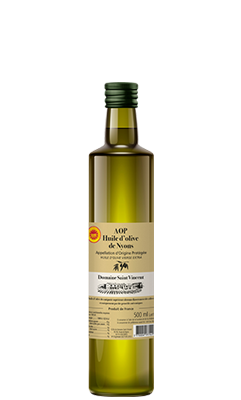 Olive Oil 500 ML , 2023 By Domaine Saint Vincent, Rhone, France