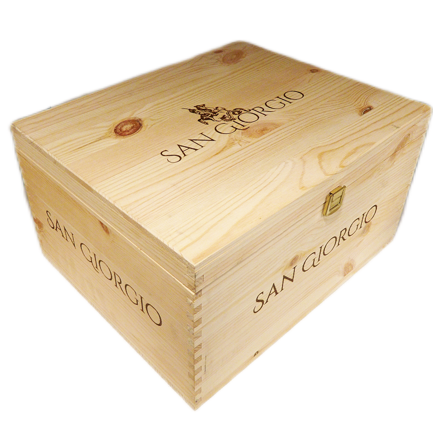 Torreserro Rosso 2022, Six in a Wooden Box Appassimento by San Giorgio in Puglia