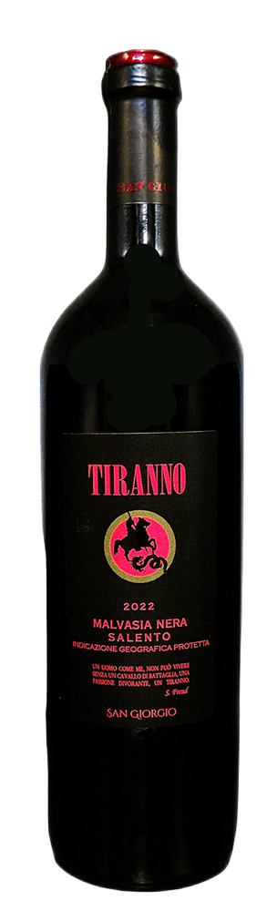Tiranno Malvasia Nera Salento, 2022, San Giorgio