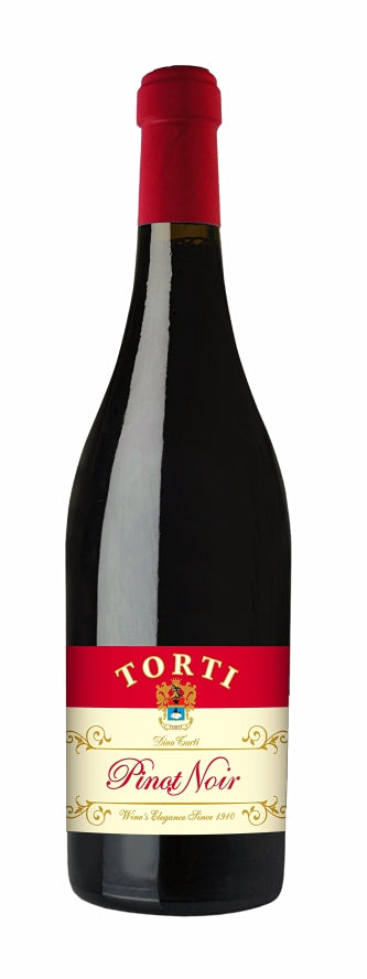 Torti 2020 Pinot Noir by The Torti Winery, 91 Pts JS - Wines From Italy