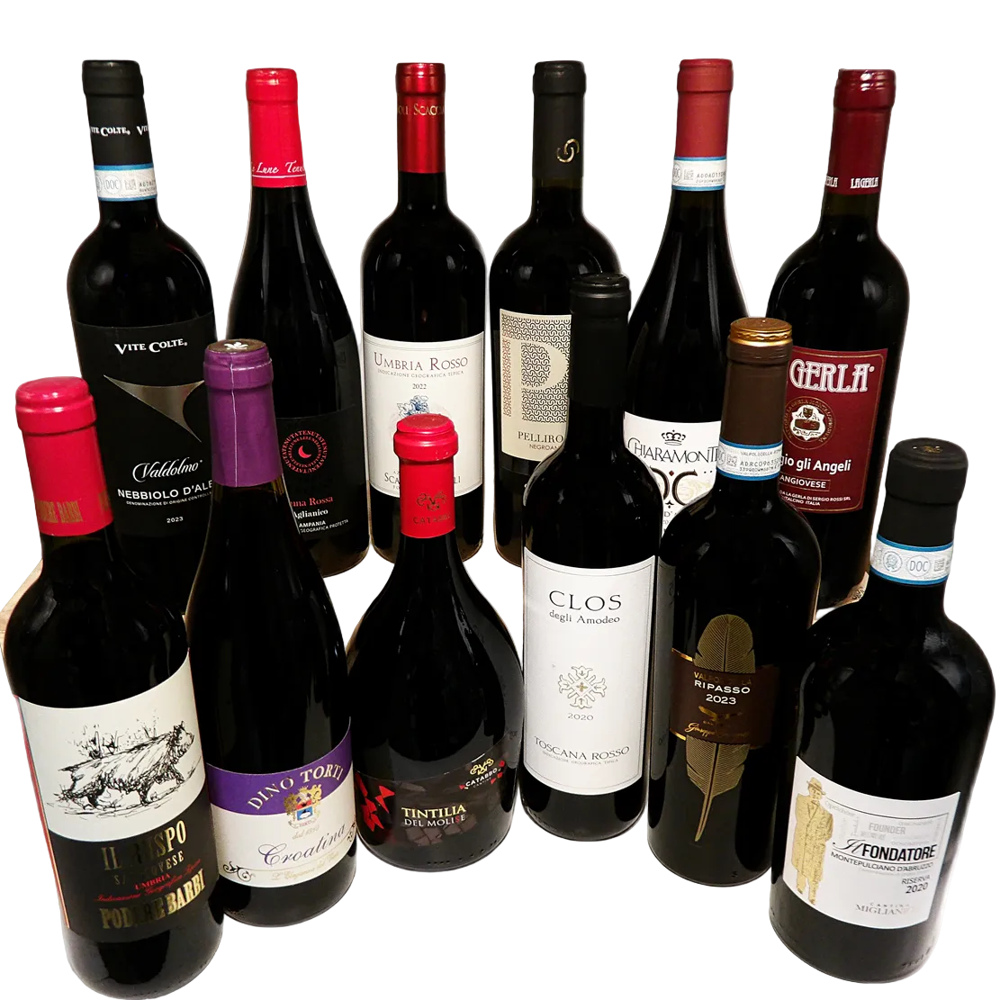 Tour of Italy Case 12 Red Wines