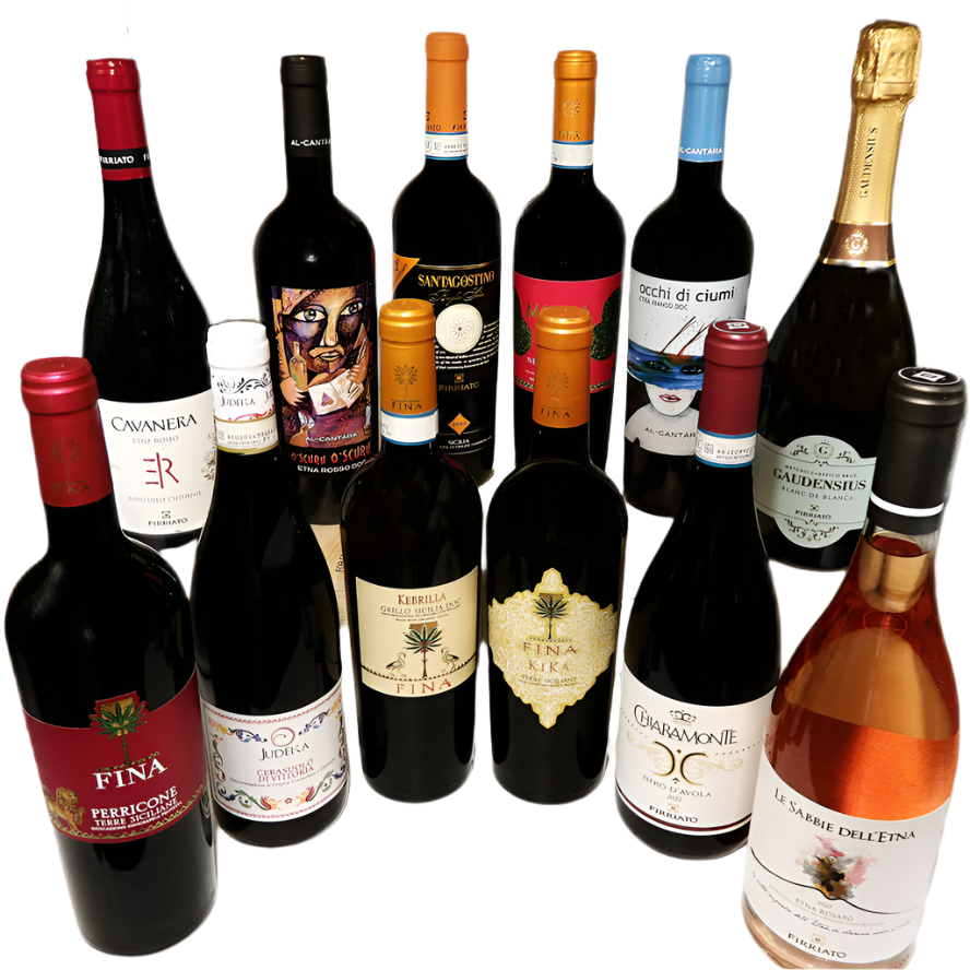Tour of Sicily Case Red, White, Sparkling