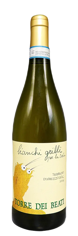Trebbiano di Abruzzo, Bianchi Grilli, 2024, by Torre dei Beati