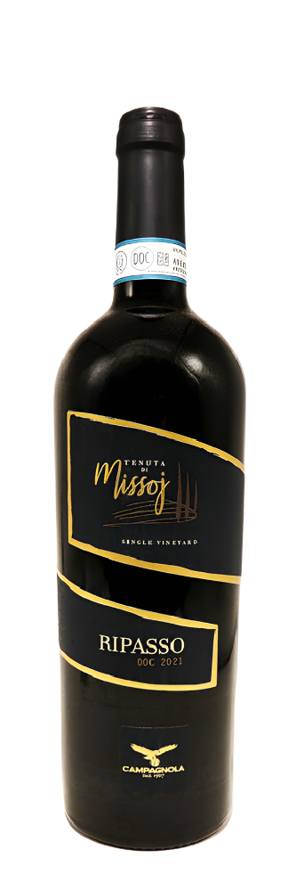 Valpolicella Ripasso Superiore 2020 Tenute Missoj, Due Bicchieri Gambero Rosso