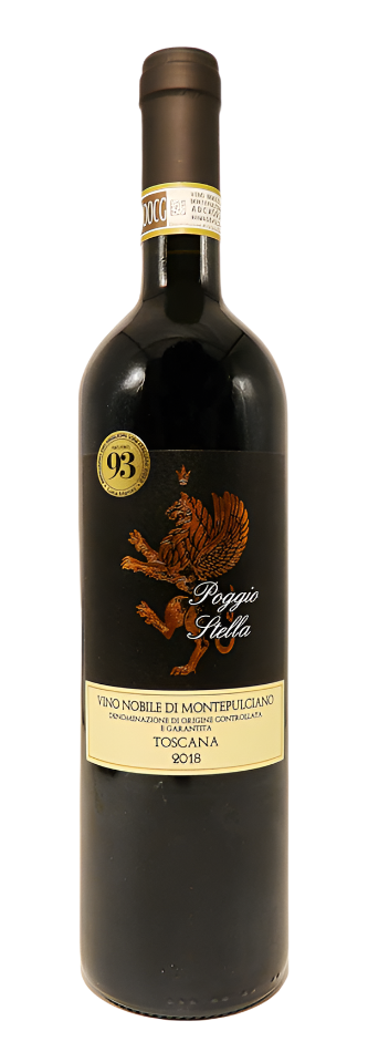 
                      
                        Vino Nobile di Montepulciano 2018 DOCG Poggio Stella, Tuscany, Italy
                      
                    