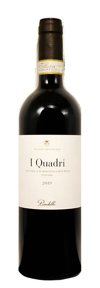 Vino Nobile di Montepulciano DOCG 2019, Quadri - By Bindella, Tre Bicchieri, Gambero Rosso