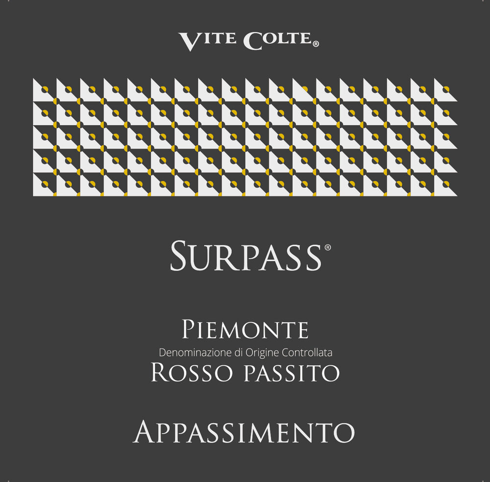 Rosso Passito Barbera, Surpass,  2019/ 2021 by Vite Colte in Piedmont