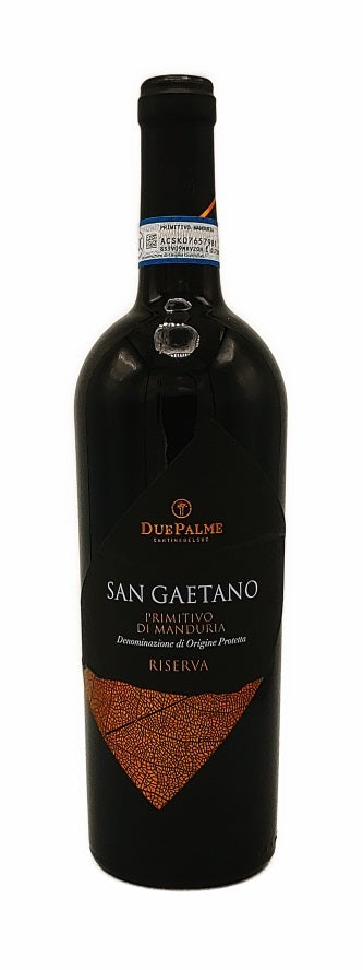 Primitivo di Manduria Riserva  2021, SanGaetano by Due Palme - Wines From Italy
