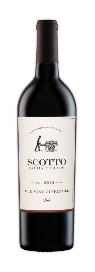 Scotto Family Cellars Old Vine Zinfandel, 2015, Lodi - - Wines From Italy