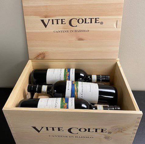 
            
                Load image into Gallery viewer, Barbaresco, 2018 La casa in Collina by Vite Colte, 6 In Wooden Box, 90 Pts JS - Wines From Italy
            
        