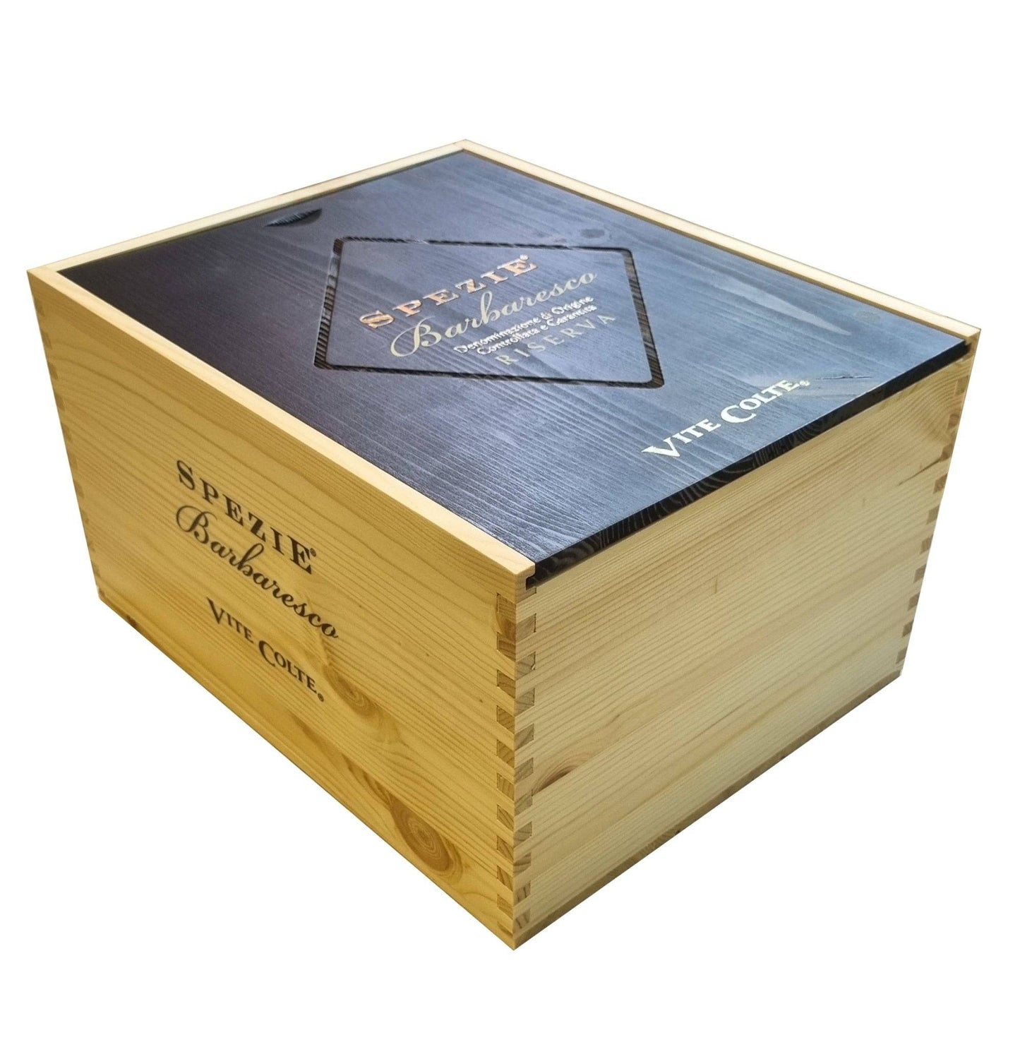 Barolo 2015 Riserva 3 Btls, and Barbaresco Riserva 3 Btls in Wooden Box - Wines From Italy